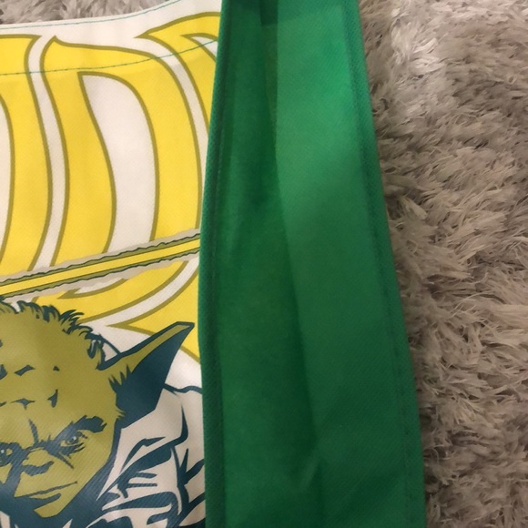 Star Wars Retro Yoda Reusable Shopping Tote Bag - Picture 2 of 6